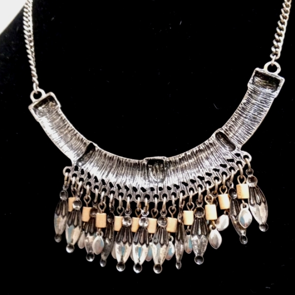 American Eagle Choaker Tribal Chandelier Style Neckless - Picture 6 of 9